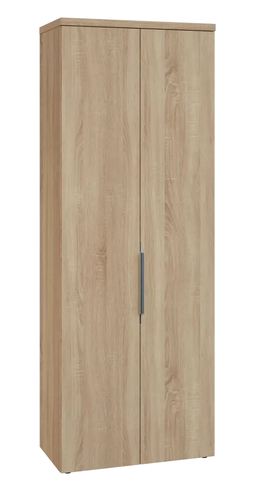 SIN 6 - 8D kancelářská skříň, 2-dveřová, 2170x800x400, dub bardolino